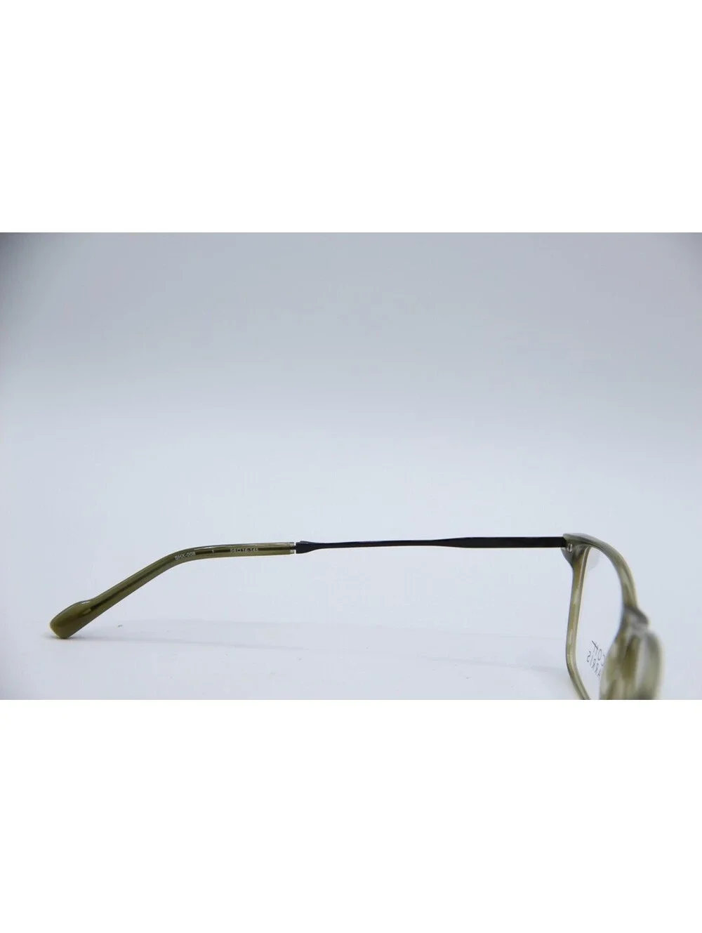 Scott Harris Shx-008 1 Green Black Authentic Eyeglasses 56-16-145